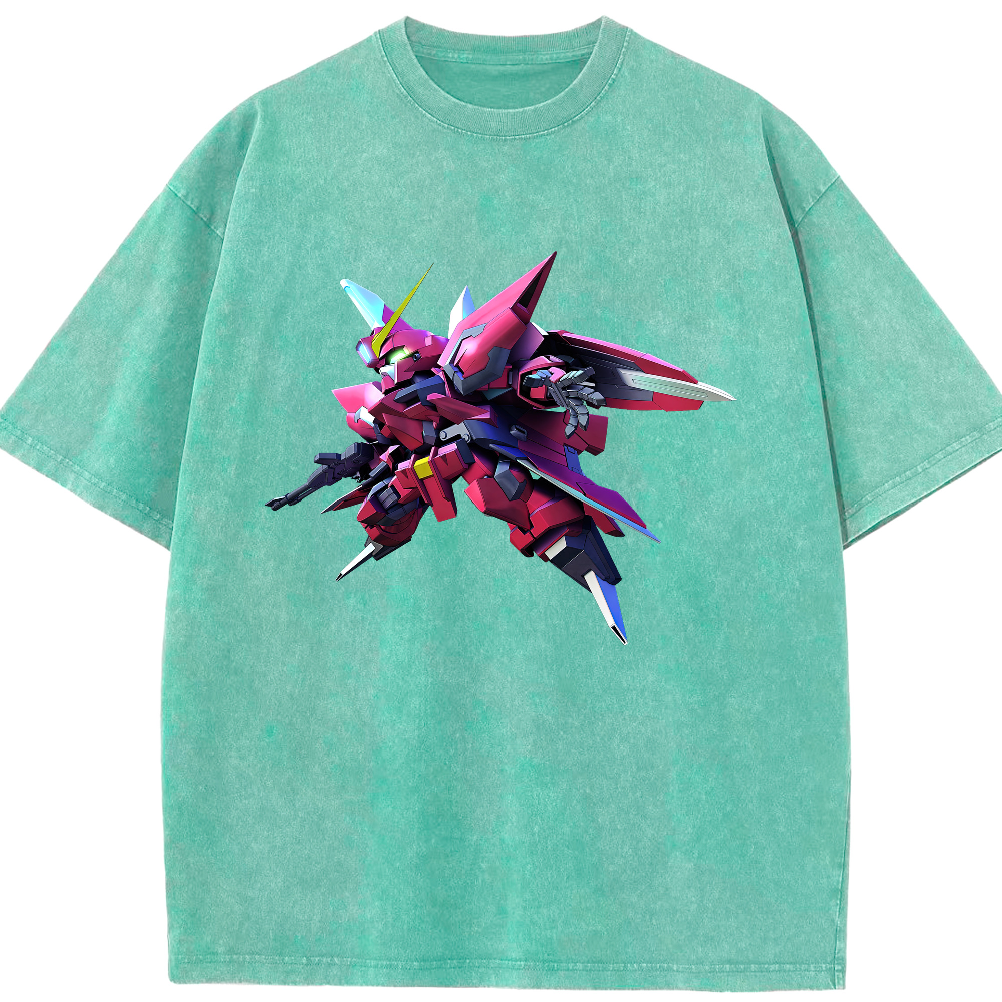 （画像用） 機動戦士ガンダム Mobile Suit Gundam 綿100% ヴィンテージ風 半袖Tシャツ（フロントプリント）